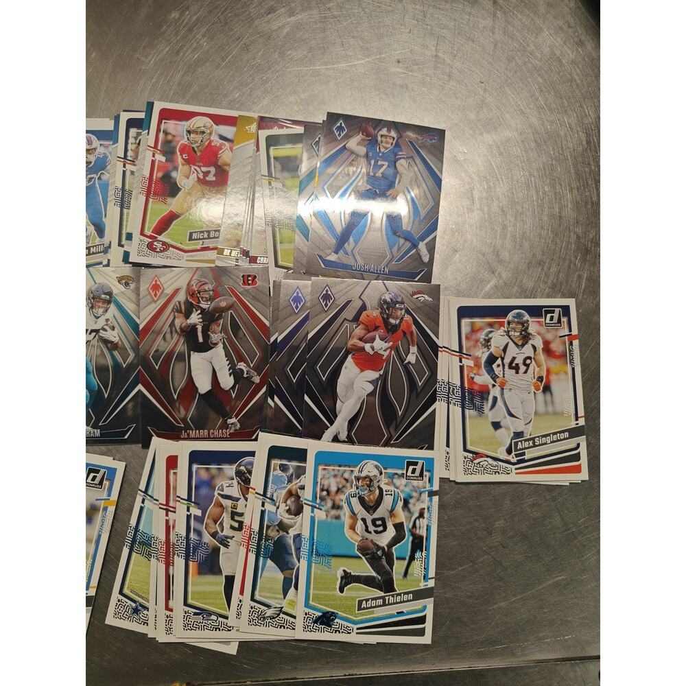 Random Football Trading Card Bundle Of 57 Cards - Picture 3 of 8
